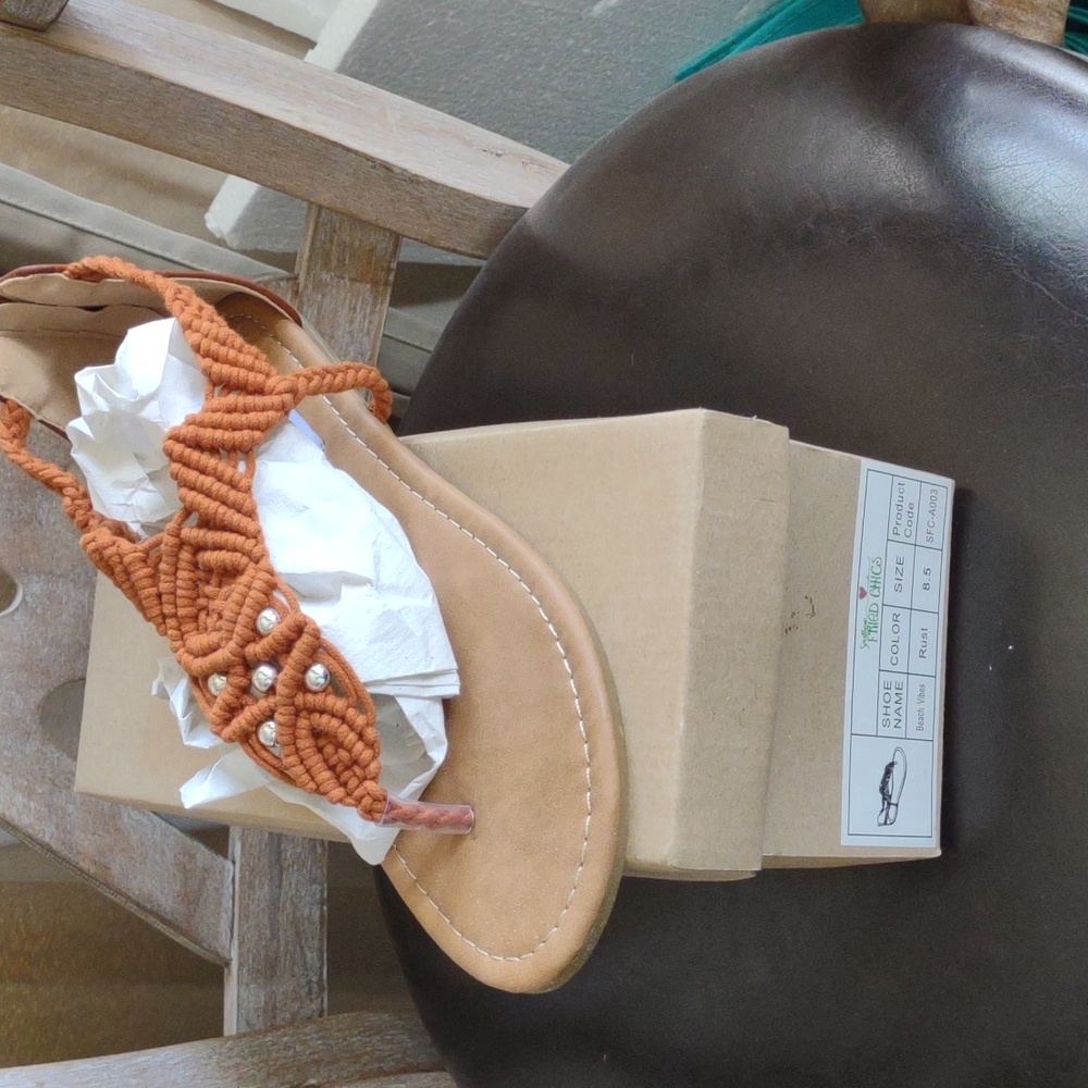 New Southern Fried Chicks Sandals